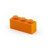 Non-Toxic 80Pcs Small Particle 3622 High Brick 1X3 Building Blocks Parts Diy Blocks Compatible With Creative Gift Castle Toys