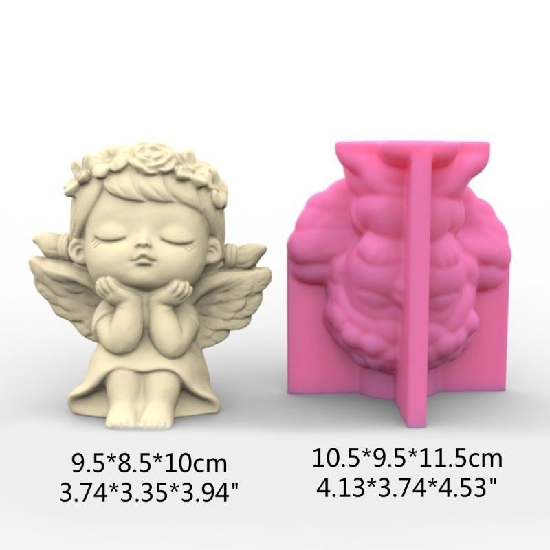 Flower Pot Silicone Mold Concrete Cement Plant Pot Mold Flowerpot Epoxy Resin Mould Makeup Brush Holder Organizer Mold