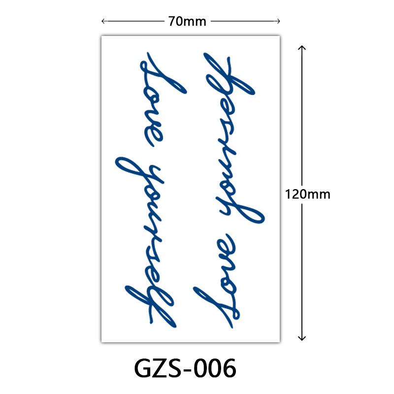 Juice Herbal Tattoo Sticker, Finger Sticker, Juice Semi-Permanent Tattoo Sticker, Sweat-Proof Tattoo
