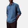 Calvin Klein Comfortable Button Fashion Versatile Casual Long Sleeve Shirt Men Shirts 4LD119G-ROC