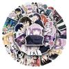 50-Piece Anime Graffiti Sticker Set: Japanese Cartoon Designs for Water Bottles, Phones, and Skateboards