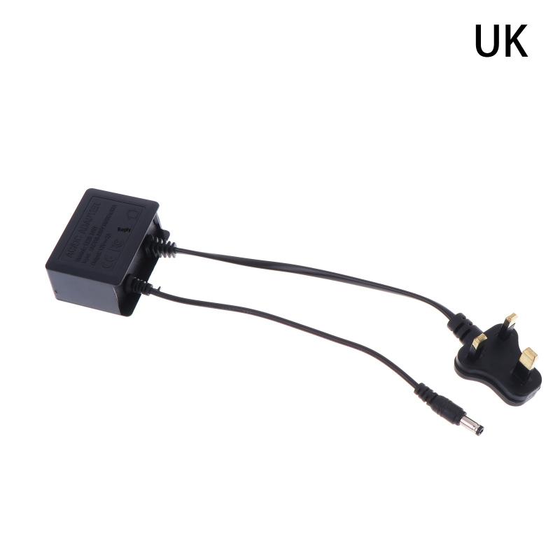 Alimentatore DC12V 2A Spina EU/US/AU/UK Impermeabile per Esterno Caricabatterie per Telecamera di Sorveglianza di Sicurezza CCTV NVR DVR Router Ingresso