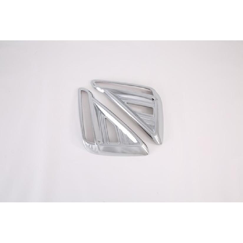 Chrome Rear Fog Light Lamp Frame Cover Trim For - Kia Forte K3 2pcs