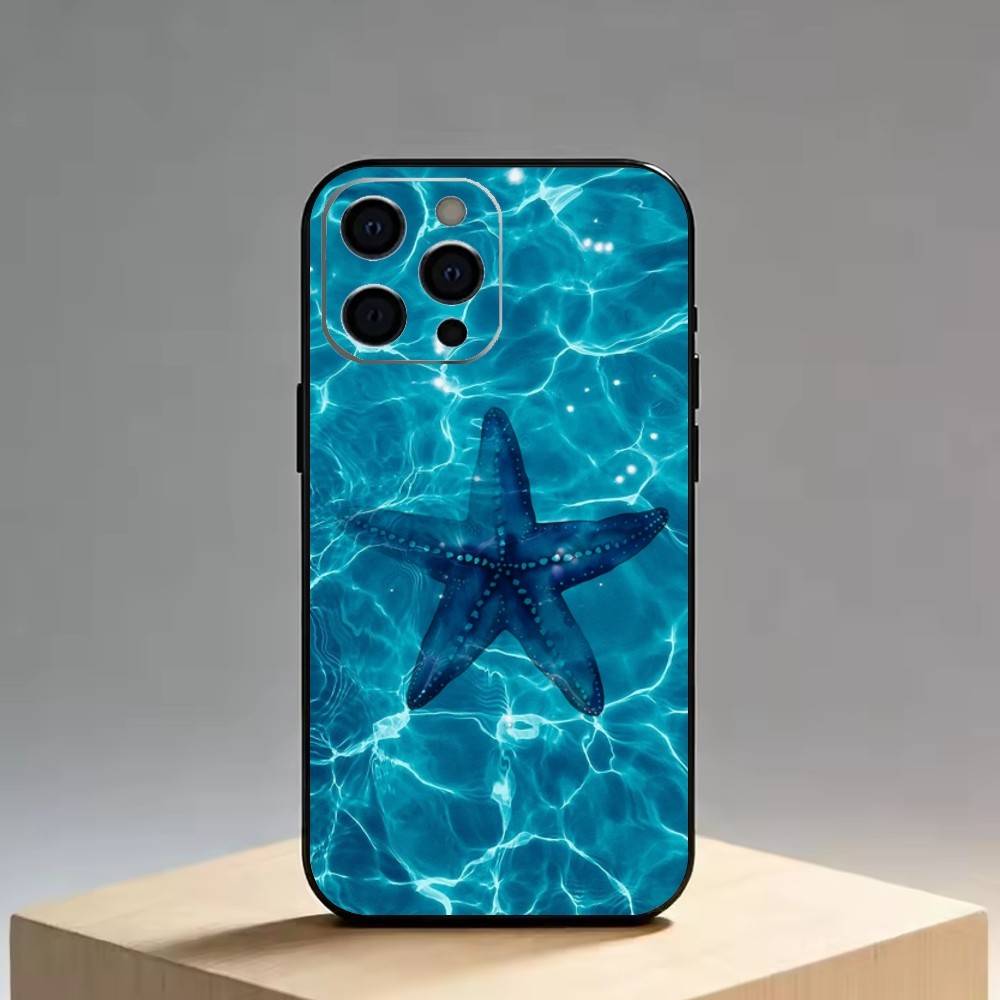 

Marine life and Seawater Phone Case Silicone Soft For IPhone 17 16 15 14 13 12 11 X XR Plus Pro Max Plus iPhone12PROMAX