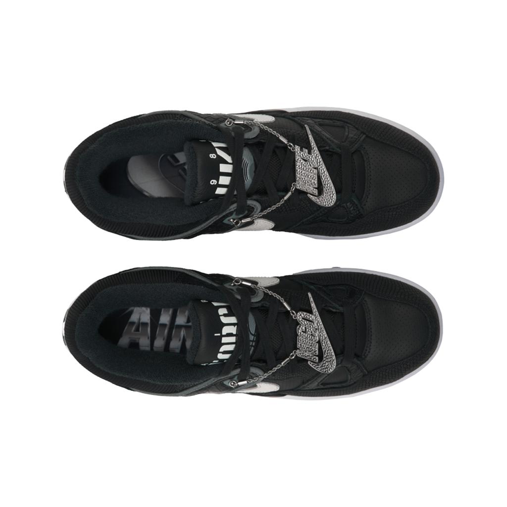 Nigo x Nike Air Force 3 Low Zwart Croco Unisex Sneakers Rookgrijs Metallic-Platina Wit HF7630-001