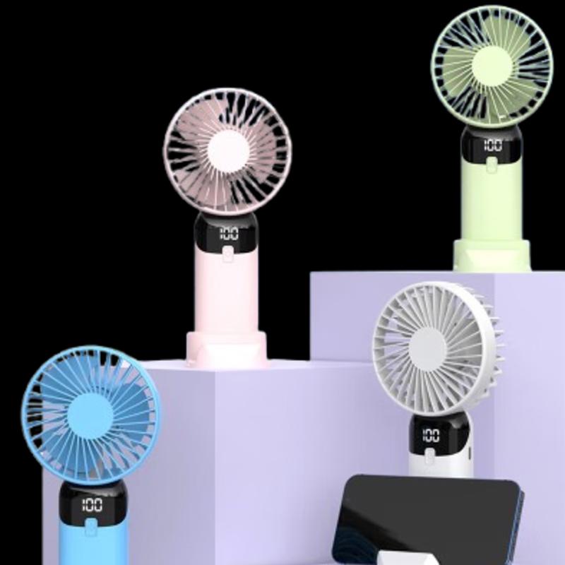 Shanggenuo F18 Digital Handheld & Desktop Fan