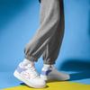 Li Ning Sports Life Collection Skateboard Shoes Women's Low Top Light Iris White AGCQ578-5