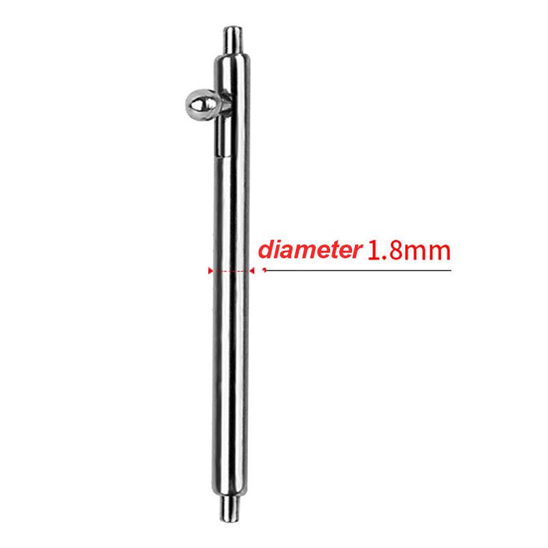 20 pezzi perno di collegamento rapido per cinturino di orologio diametro 1,8 mm 4 pezzi molla per cinturino interamente in acciaio inossidabile 15 16 17 18 19 20 21 22 23 24 mm