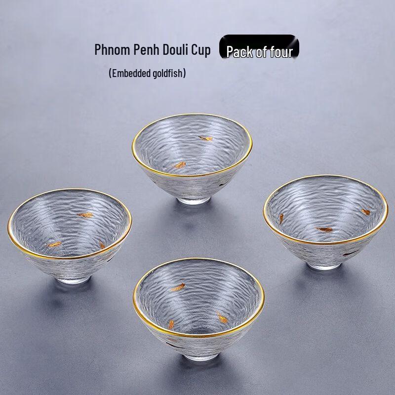 Nordic Style Clear Glass Kung Fu Tea Set