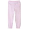 Pantalon de survêtement pour enfants rose clair 92/104/116/128/140