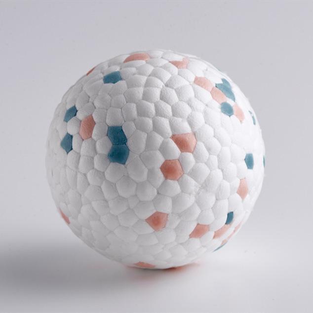 

Durable ETPU Popcorn Dog Chew Toy - High Elasticity Interactive Ball for Training Small 5cm