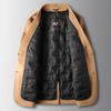 Autumn and Winter Wool Single West Middle-aged and Young People Unloading Down Liner Double-sided Woolen Suit Jacket