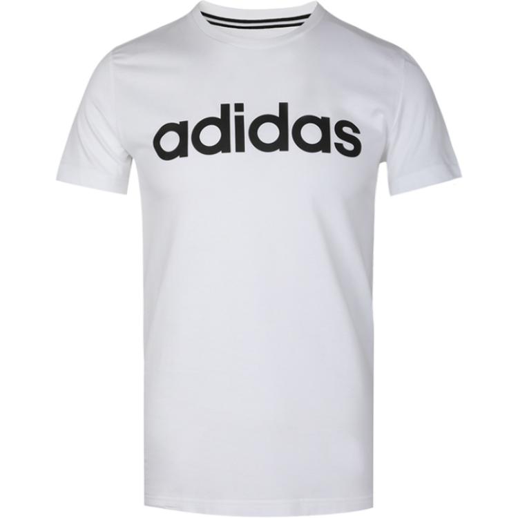 

Adidas Neo M Ce Lnr T Comfortable Soft Letter Round Neck Short Sleeve T-Shirt Men Tops White EI4709 XL