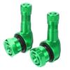 Tire Valve Stems Aluminum Zinc Zinc Alloy CNC Motorcycle Rim Motorcycle Valve Stem Valves Stem Cap 90 Degree
