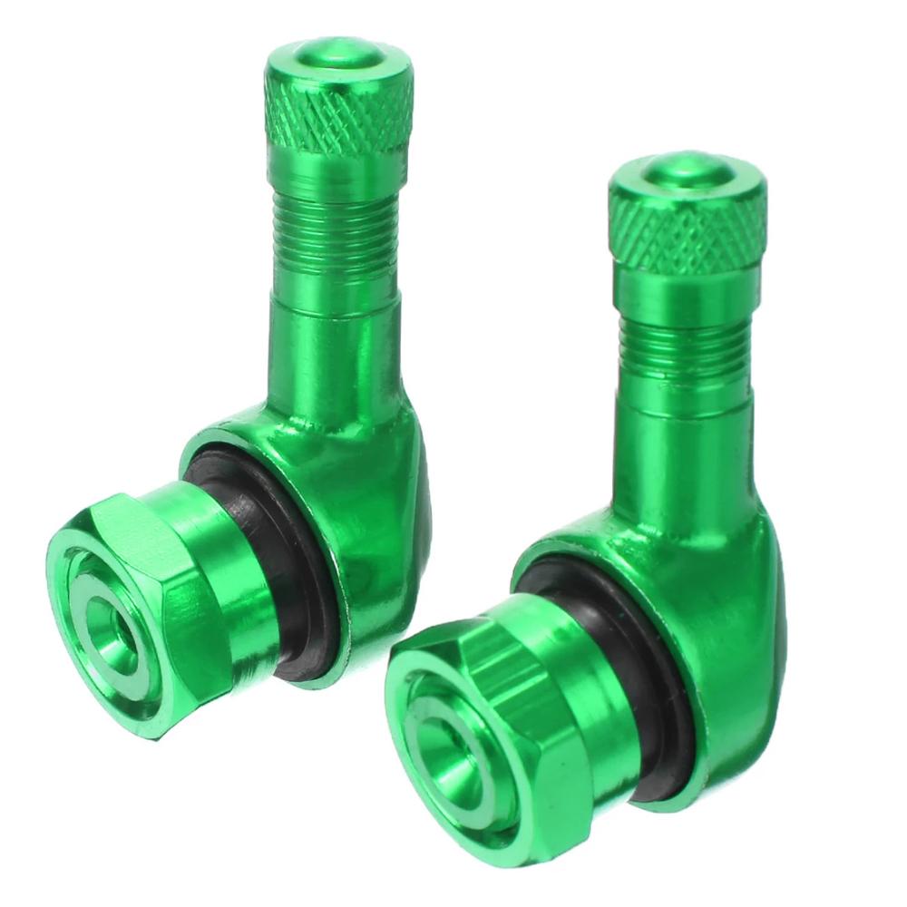 Tire Valve Stems Aluminum Zinc Zinc Alloy CNC Motorcycle Rim Motorcycle Valve Stem Valves Stem Cap 90 Degree