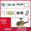 High Quality New Rc Era Rc Helicopter Spare Parts C032 Uh1 Simulation Model Airplane Accessories Motor Battery Horizontal Axis