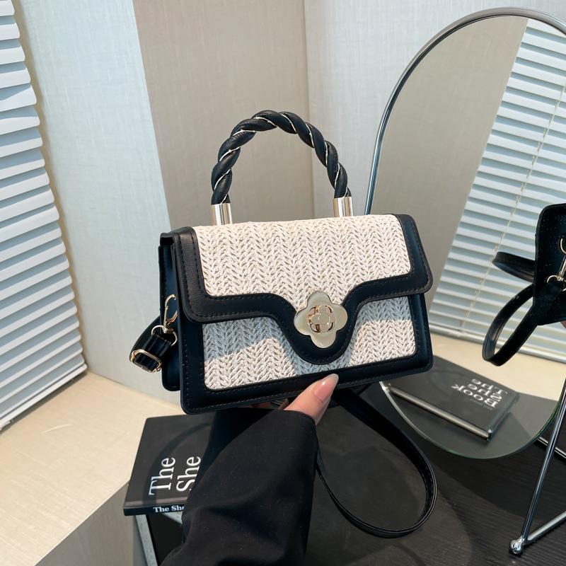 Handbag bag women's simple Korean version of versatile small square bag 2025 new niche high-end messenger bag