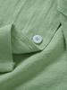 Linen Plus Size Men's Short Sleeve Button-Up Cardigan 
