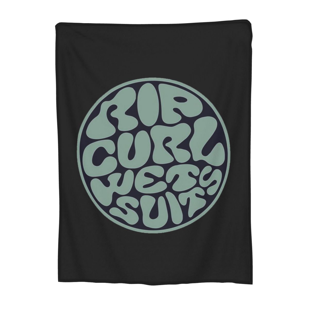 

Rip Curl Logo Blanket Flannel Sofa Throw Blanket Multi-function Throw Blankets for Couch Bedding Office Throws Bedspread Quilt 30x40in