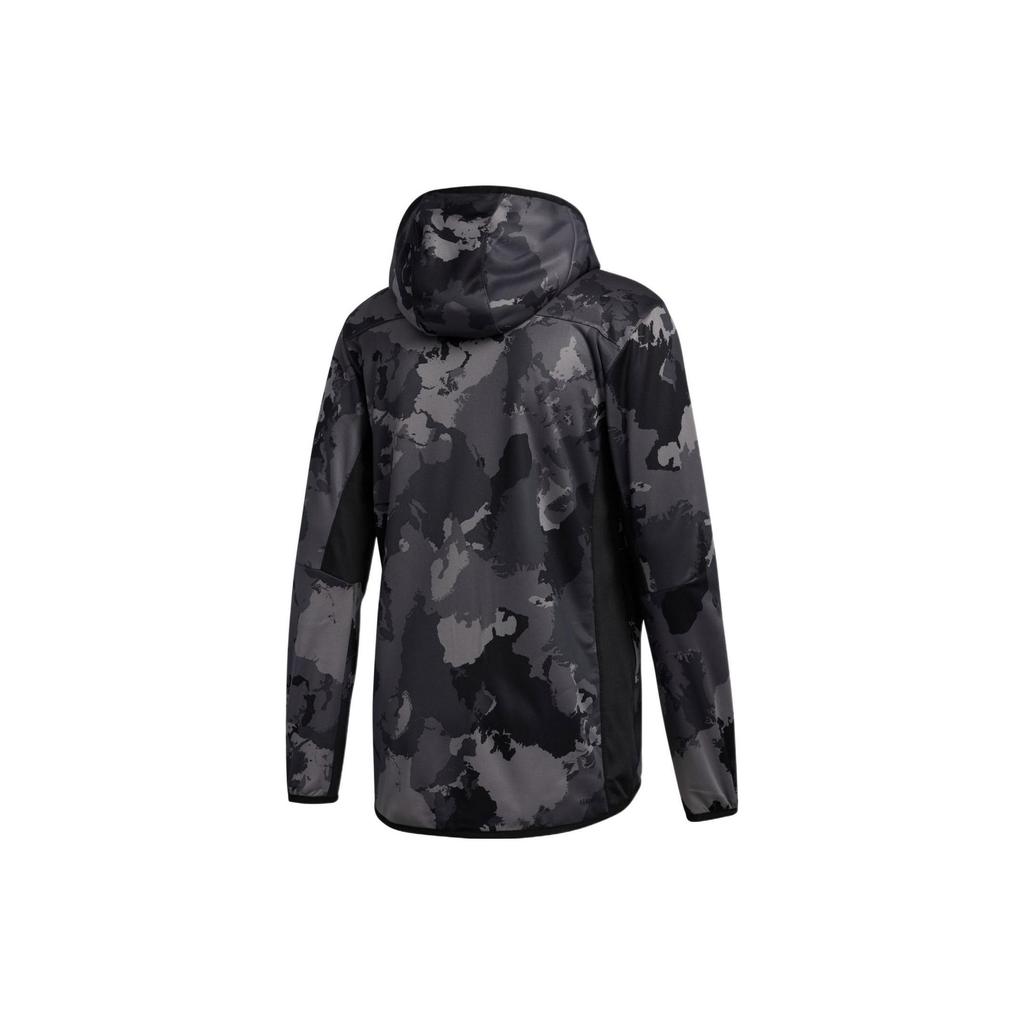 adidas Con Camo Hoodie Jacket Men's Gray GC8266