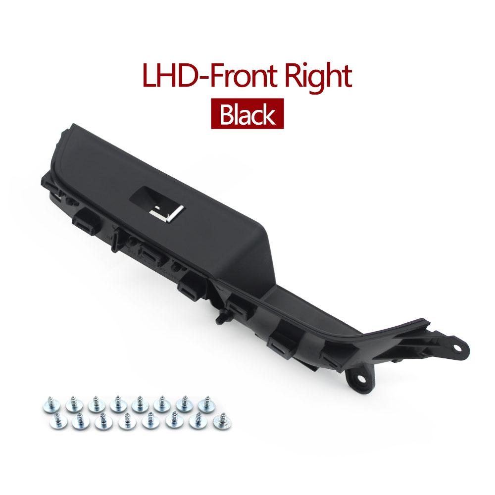LHD Car Interior Front Left Right Door Pull Handle Window Lifter Switch Panel Cover Trim For BMW 6 Series GT G32 2017-