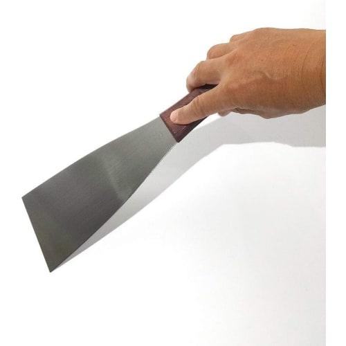 Stainless Steel Spatula, Painting Tool, Metal, Ink Adjustment Squeegee, Scraper, Metal Spatula, Paddle Spatula, Caulking, DIY Cleaning, Putty, Sealing
