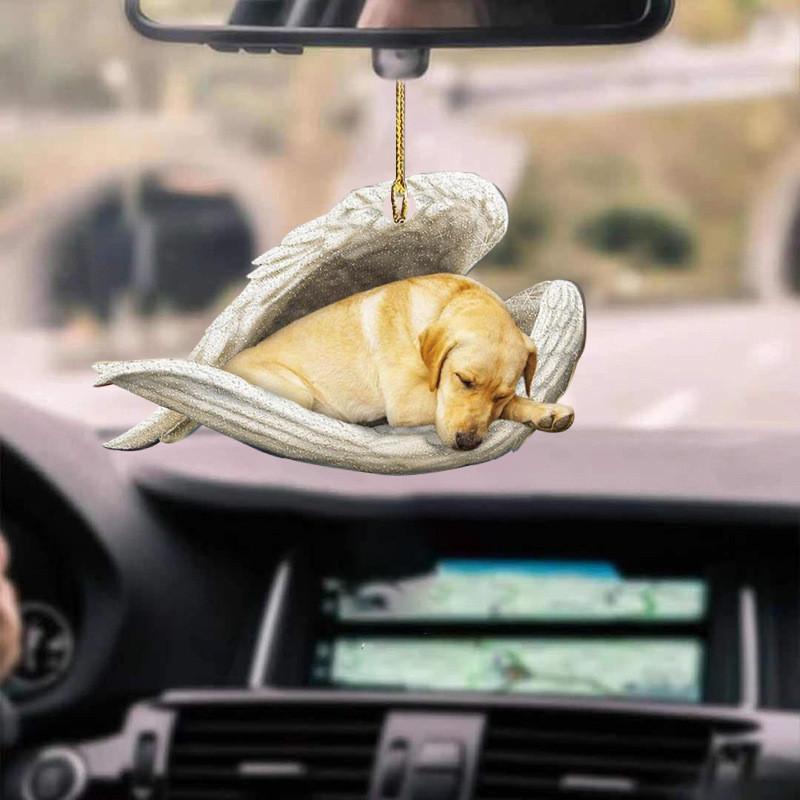 Fun And Colorful Acrylic Balloon Dog Car Mirror Charm For Adding Character To Vehicle Your