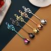 Kitchen Supplies Note Stainless Steel Coffee Spoon Snack Small Meal Spoon