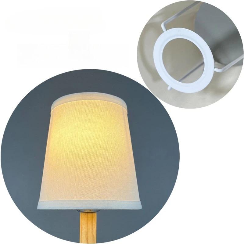 E14/E27/Clamp Fabric Lamp Shade Lighting Accessories for Home Office Decor Hotel Bedroom Bedside Floor Lamp Shell Cover