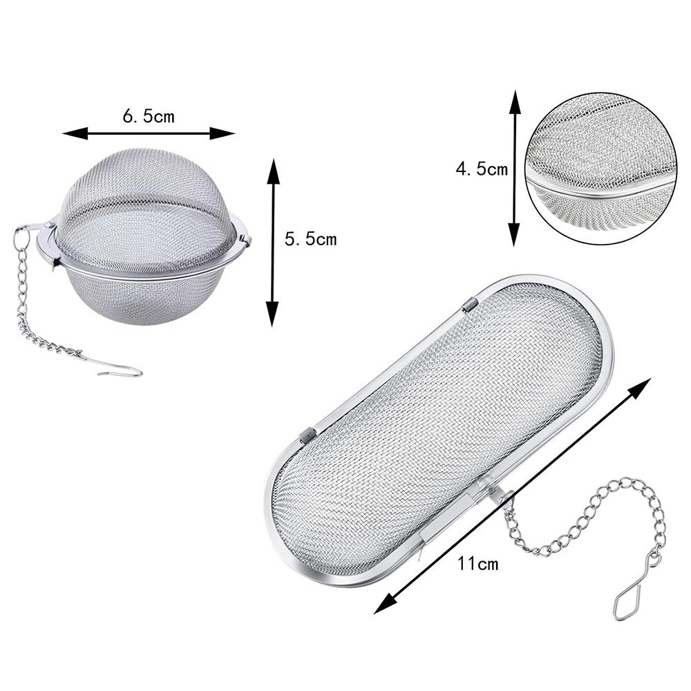 2pcs Spice Strainers for Loose Tea Spices and Spices