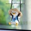 Car-Mounted Swing Duck Pendant - Trendy Yellow Cartoon Decor