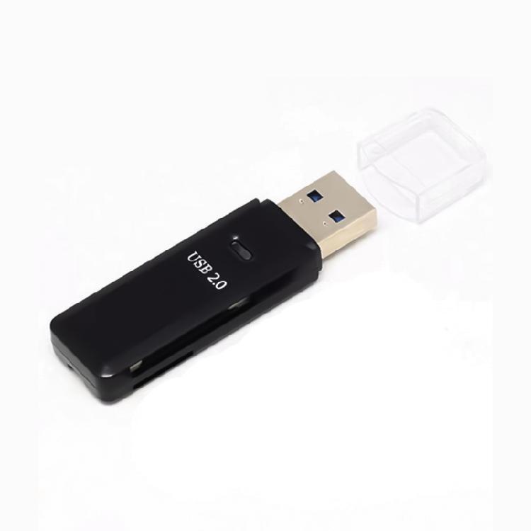 

Highly Speed USB3.0 Memory Card Reader 5Gbps for Memory Cards Compactly Travel Friendly Memory Card Reader чёрный