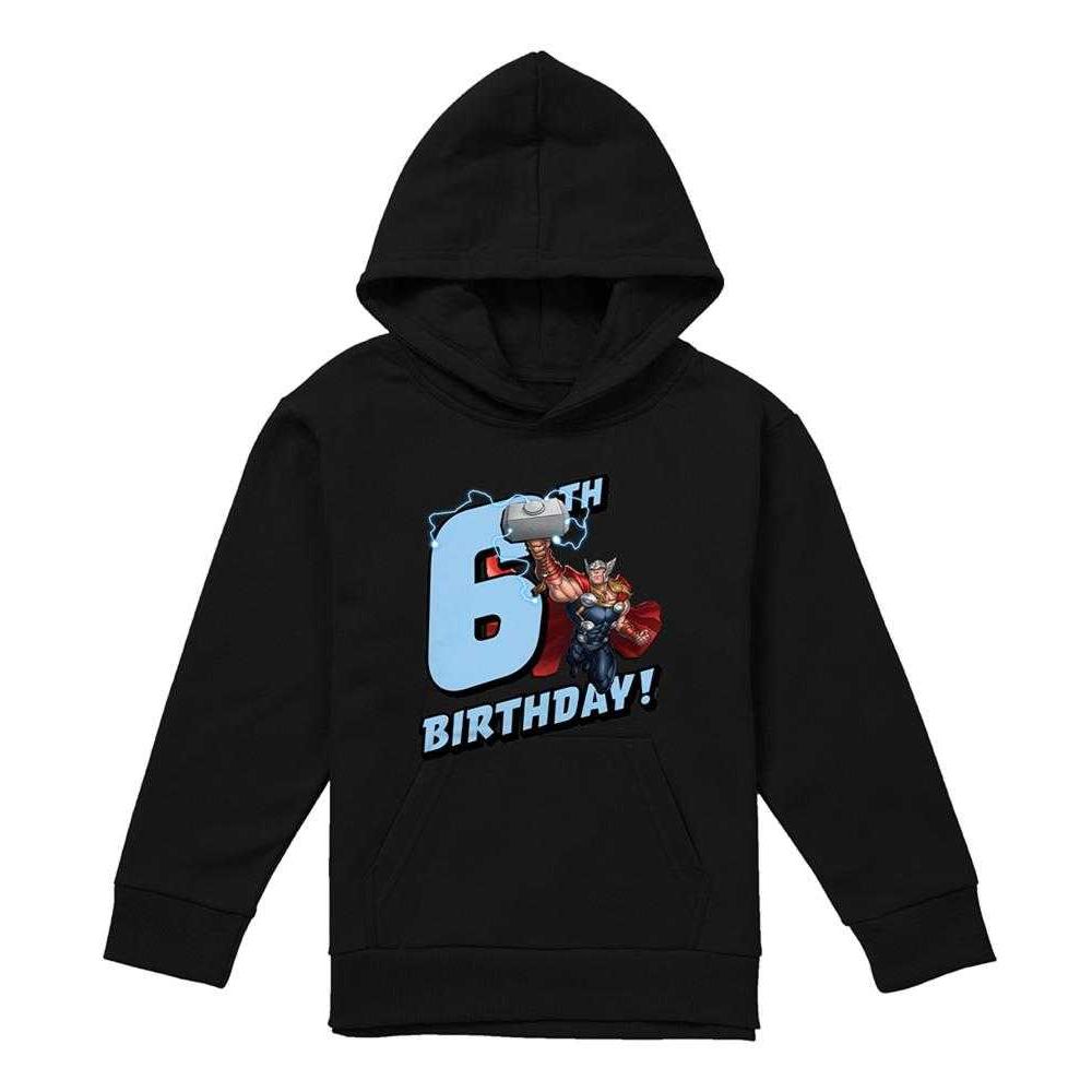 Marvel Childrens/Kids Thor 6th Birthday Hoodie