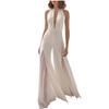Women New Winter Temperament Retro Conjoined Fashion Jumpsuits Dance Party