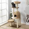 Sisal Cat Climbing Frame Scratch Resistant and Wear-resistant Cats Tree Solid and Stable Cat Nest Jumping Platform Pet Products
