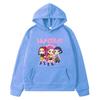 Autumn hoodies kpop demon hunters print Fleece sweatshirt  Jacket Cartoon pullover y2k sudadera anime hoodie kids clothes girls