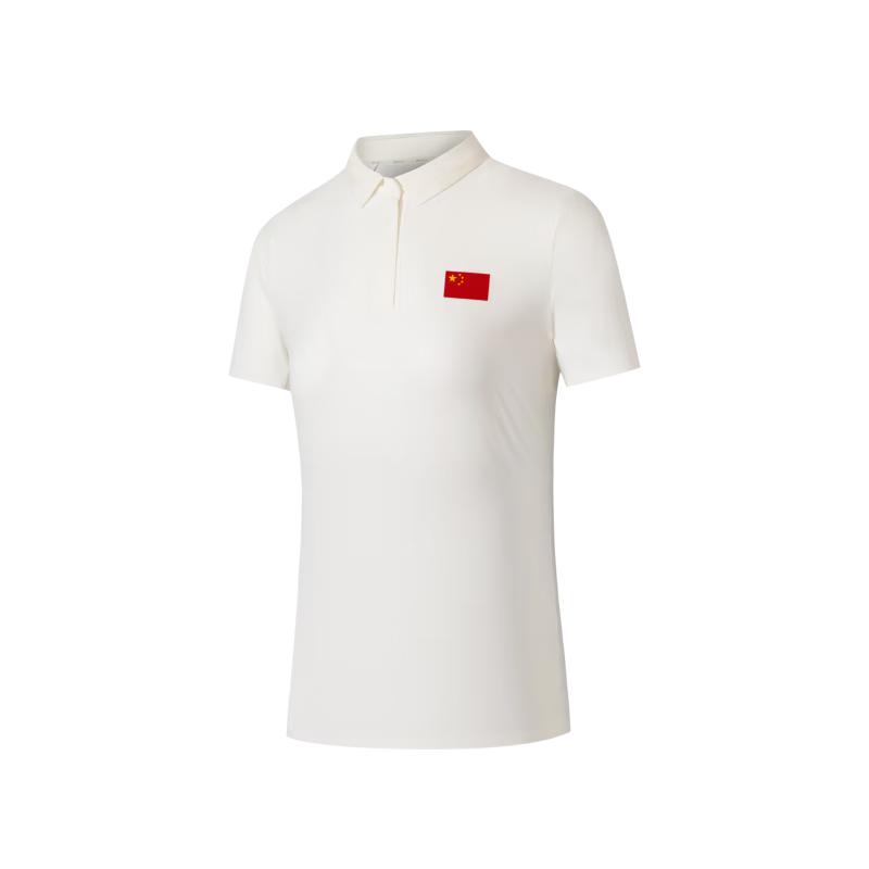 Anta Women's Glory Flag Edition Ice Skin Sun Protection Polo T-Shirt