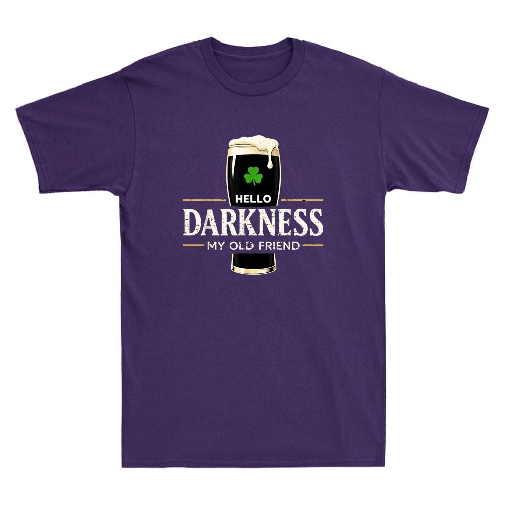 Hello Darkness My Old Friend Vitamin G Funny Drinking Quote Retro Unisex's T-Shirt