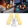 Elegant Usb Plastic Led Candle Light For Birthday Wedding Party Decoration And Timed Remote Control