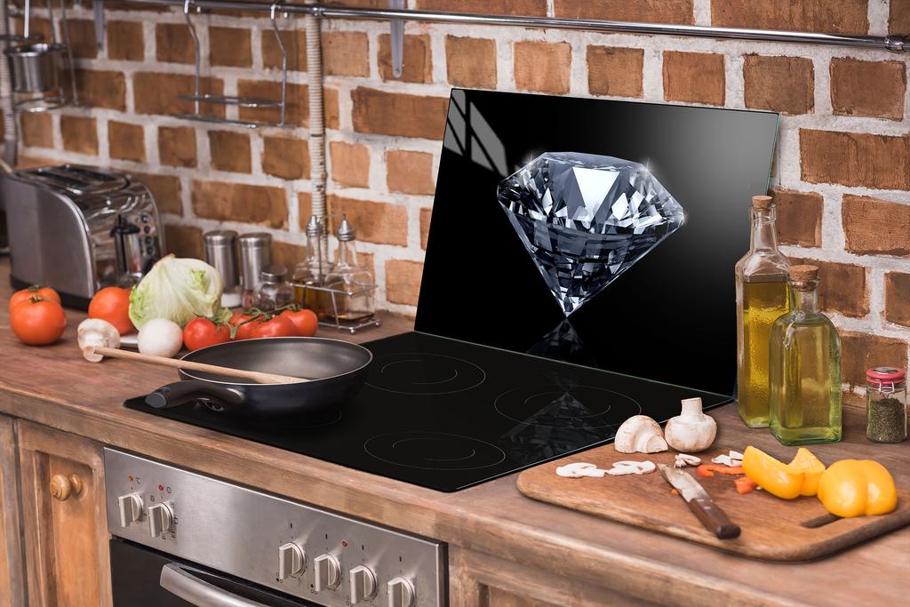SZKLANA DESKA DO KROJENIA 52x30 DIAMENT