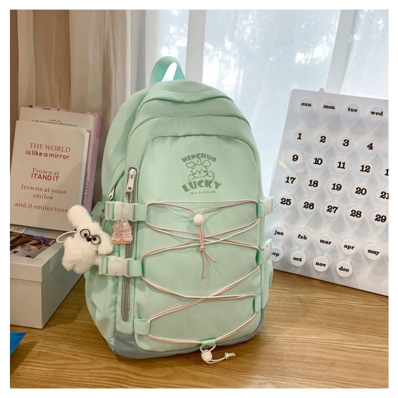 The New Schoolbag Is Fresh and Sweet, Candy Color, Good Girlfriend Travel Backpack, Light, Junior High School Student Backpack.