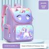 Unicorn Spine Protection Lightweight Backpack for Elementary School Girls (Grades 1-6)