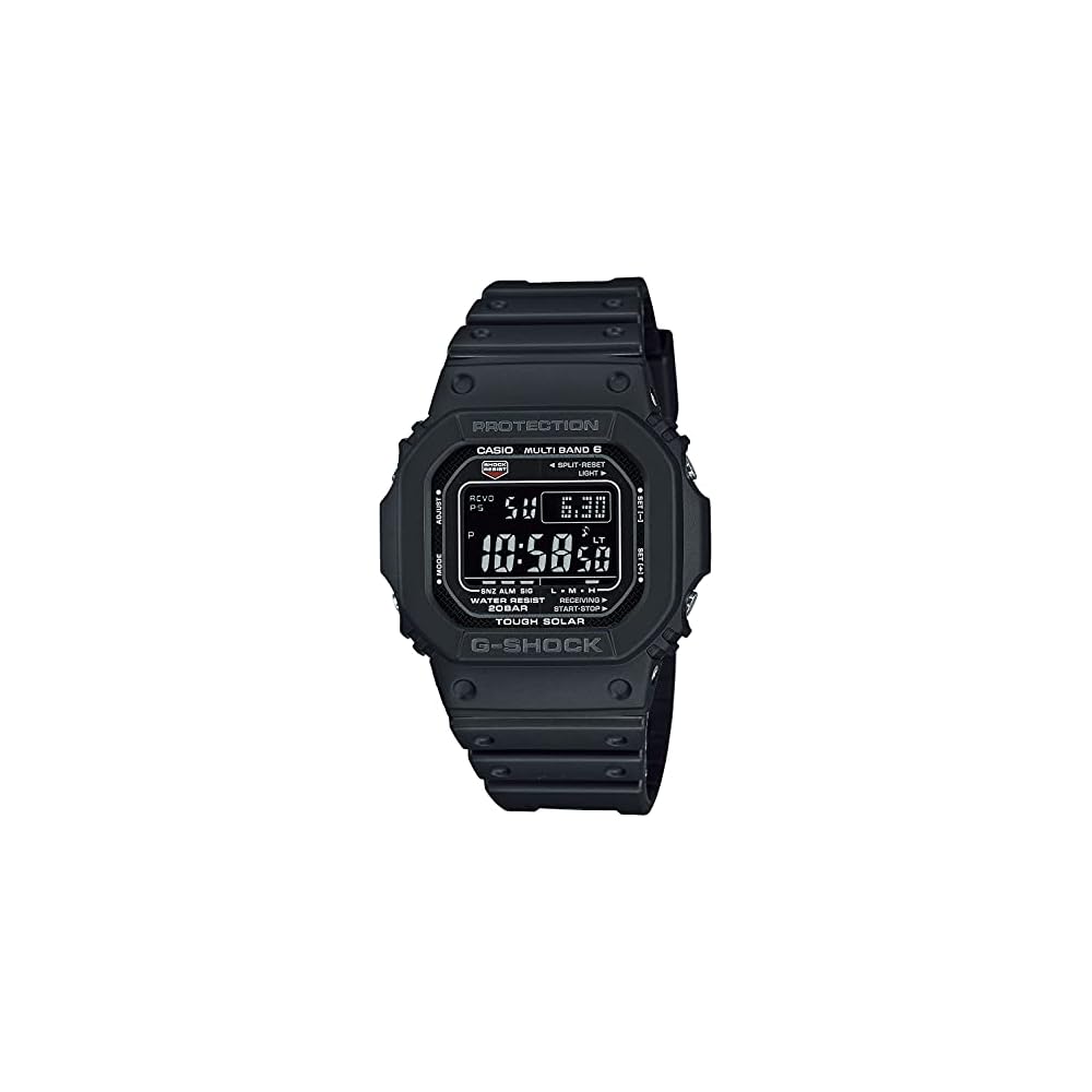 

[Casio] G-Shock Watch [Domestic Genuine Product] Radio-Controlled Solar GW-M5610U-1BJF Men s Black
