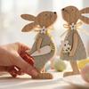 Easter Wooden Party Bunny Decoration Ornament