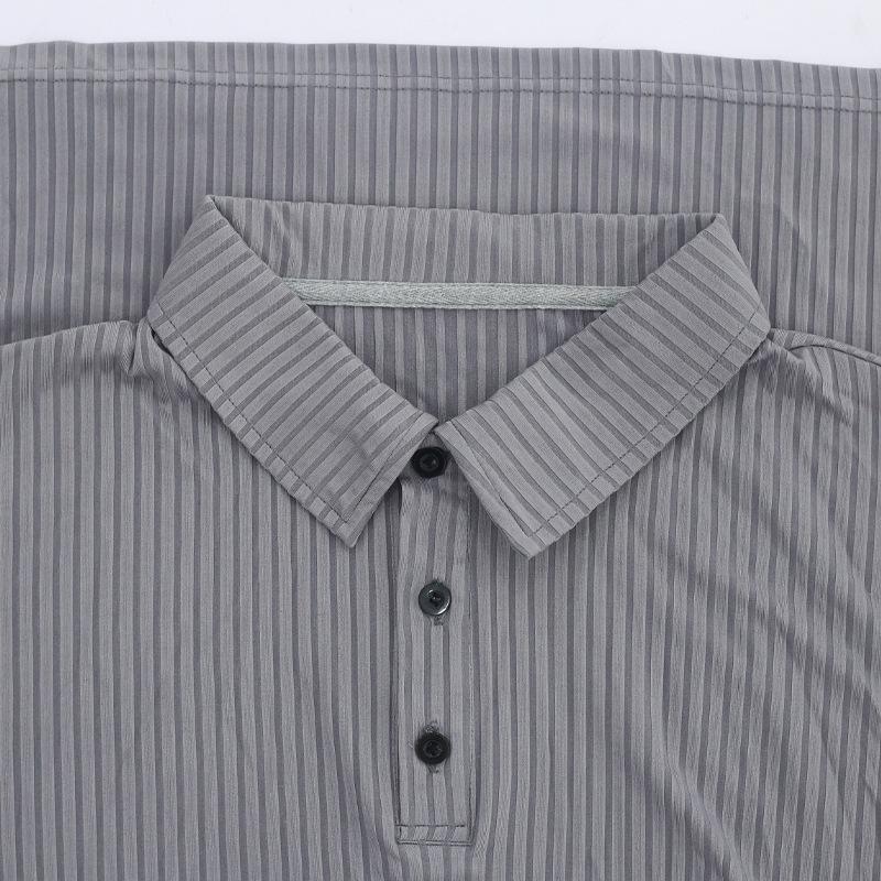 Autumn Men's Long Sleeve T-shirt Loose Long Sleeve Polo Shirt for Men