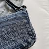 Women's Crossbody Bag Denim Bag Commuter Solid Color Shoulder Crossbody Bag