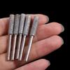 5pcs Cylindrical Burr Chainsaw Sharpener Stone Polishing Chainsaw File 4/4.8/5.5mm   Grinding Tools