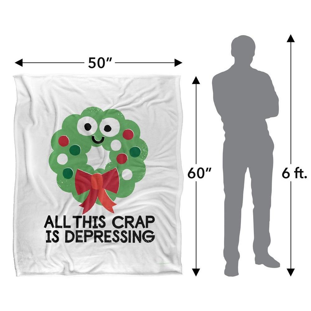 David Olenick Hoho Hopeless Silky Supersoft Blanket