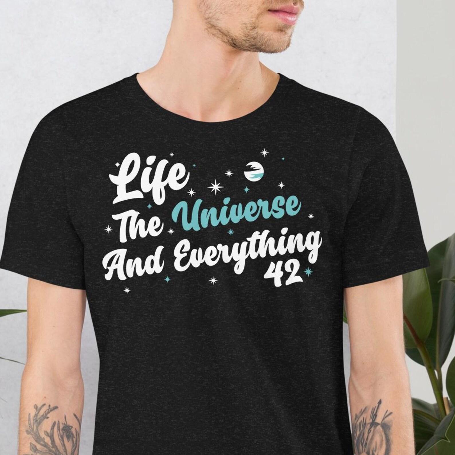 42, Hitchhikers Guide, Unisex t-shirt S