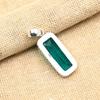 Indicolite Gemstone Handmade 925 Solid Sterling Silver Pendant Jewelry For Women